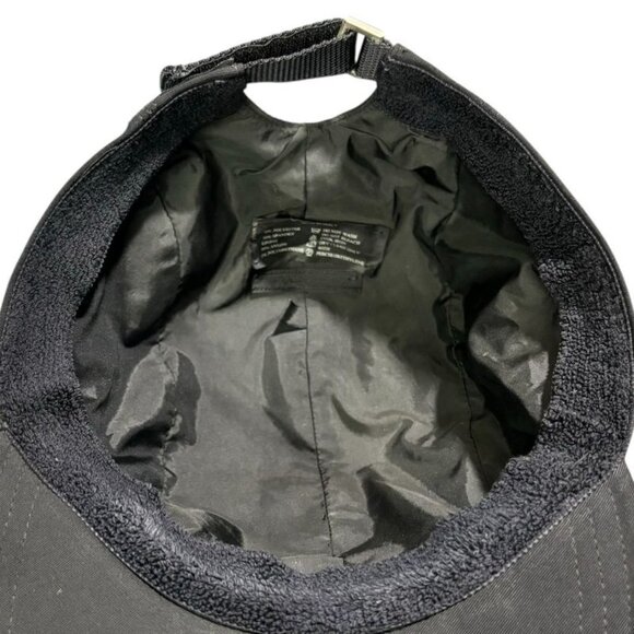 Prada 00\'s Logo Front Pocket Jet Cap L Black Y2 K Tech main image 7